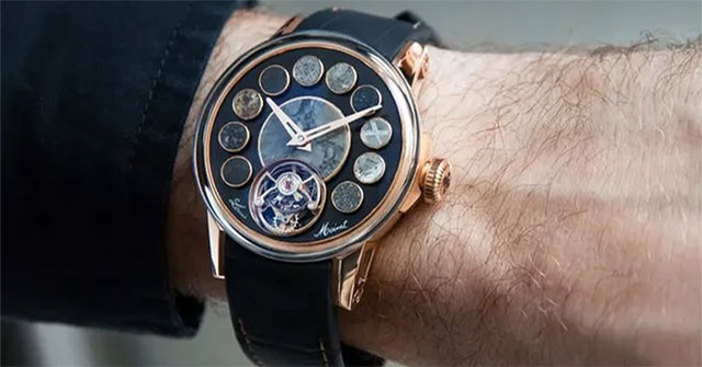 Không gắn kim cương hay đá quý, chiếc đồng hồ này vẫn có giá gần 6 tỷ đồng, ghi danh Guinness vì kỷ lục độc đáo