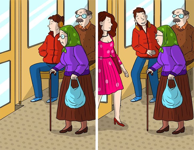 Người lạ có thể ảnh hưởng đến hành vi của chúng ta