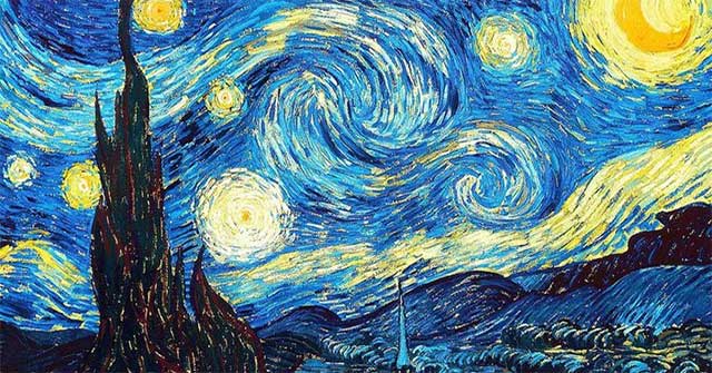 Giải mã 5 bí ẩn thú vị trong bức tranh “Bầu trời sao” huyền thoại của danh họa Van Gogh