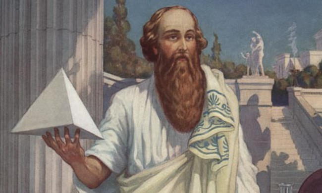 Nhà toán học Pythagoras.