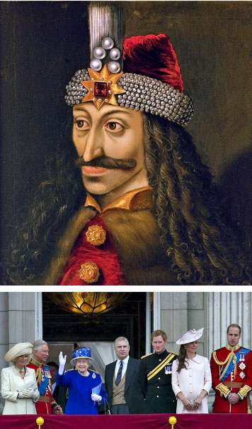 Nữ hoàng Elizabeth II có họ hàng với hoàng thân Vlad III Dracula