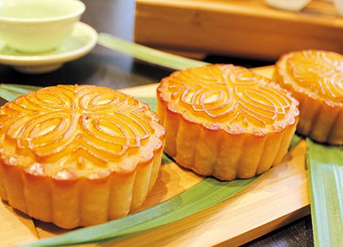 Bánh Trung thu ở Trung Quốc chỉ có bánh nướng, không có bánh dẻo như ở Việt Nam. (