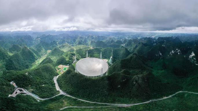 "Sky Eye" của Trung Quốc, siêu kính thiên văn đã phát hiện ra tín hiệu vô tuyến lạ
